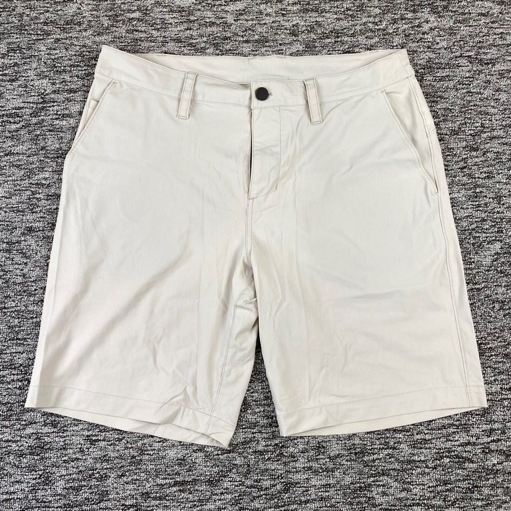 Zella Mens Athletic Golf Shorts Gray Stretch Performance Size 33 Active